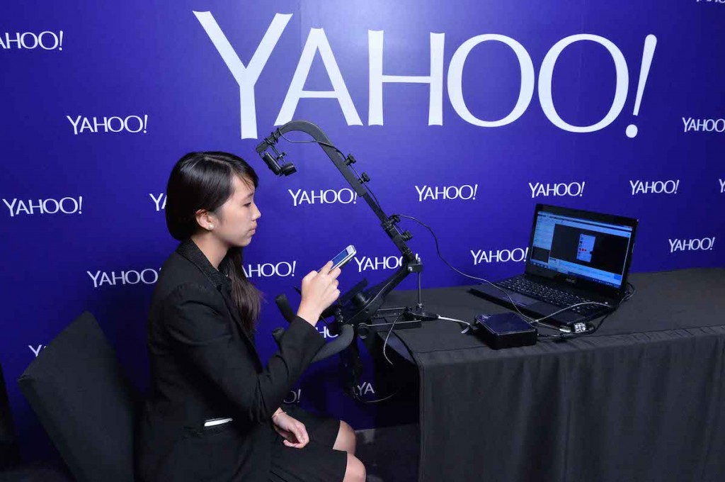 3. Yahoo奇摩與國立交通大學副教授陶振超合作，針對台灣網友，以眼動儀追蹤原生廣告在行動裝置上的吸睛效益